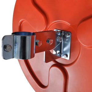 Galleria Design Convex Traffic Mirror PC Plastic Orange 45 cm Outdoor