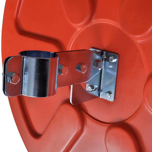 Galleria Design Convex Traffic Mirror PC Plastic Orange 60 cm Outdoor