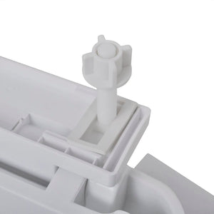 Galleria Design White & Yellow Soft-close Toilet Seat Adults/Children