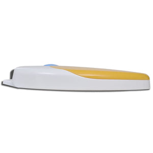 Galleria Design White & Yellow Soft-close Toilet Seat Adults/Children