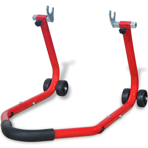 Galleria Design Motorcycle Rear Stand Red