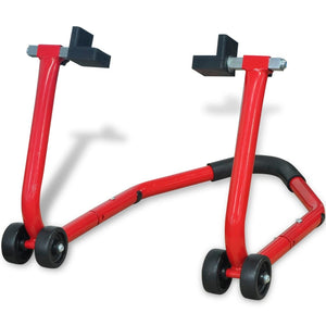 Galleria Design Motorcycle Rear Paddock Stand Red