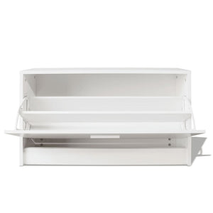 Galleria Design Shoe Storage Bench White 80x24x45 cm