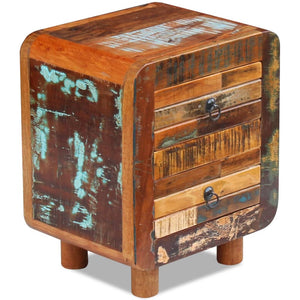 Galleria Design Night Cabinet Solid Reclaimed Wood 43x33x51 cm