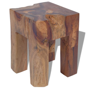 Galleria Design Stool Solid Teak Wood