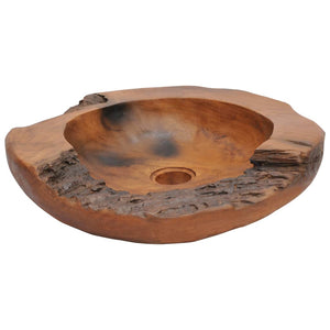 Galleria Design Basin Solid Teak 45 cm