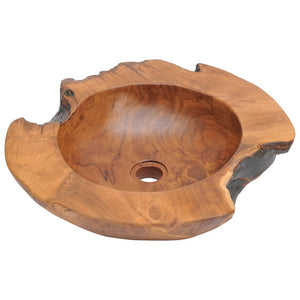 Galleria Design Basin Solid Teak 45 cm