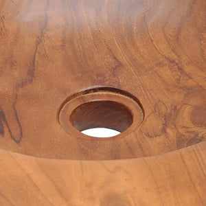 Galleria Design Basin Solid Teak 45 cm