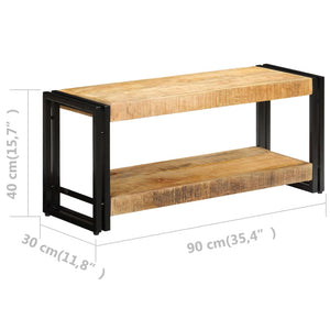 Galleria Design TV Cabinet 90x30x40 cm Solid Mango Wood