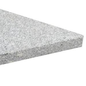Galleria Design Umbrella Weight Plates 4 pcs Grey Granite Triangular 60 kg