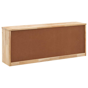 Galleria Design Shoe Storage Bench 94x20x38 cm Solid Walnut Wood