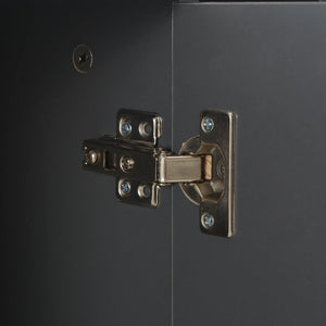 Galleria Design Sideboard High Gloss Grey 71x35x80 cm Engineered Wood