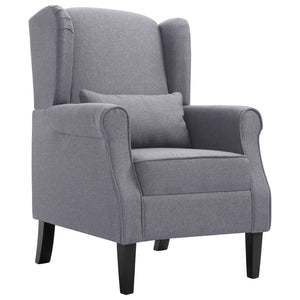 Galleria Design Armchair Dark Grey Fabric