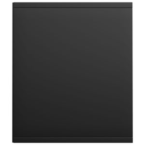 Galleria Design Book Cabinet/TV Cabinet Black 36x30x143 cm Engineered Wood