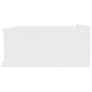 Galleria Design Floating Nightstands 2 pcs White 40x30x15cm Engineered Wood