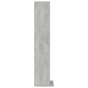 Galleria Design CD Cabinet Concrete Grey 21x20x88 cm Engineered Wood
