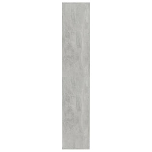 Galleria Design Shoe Cabinet Concrete Grey 54x34x183 cm Engineered Wood