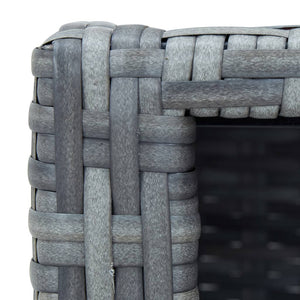 Galleria Design Spa Step Grey Poly Rattan 92x45x25 cm