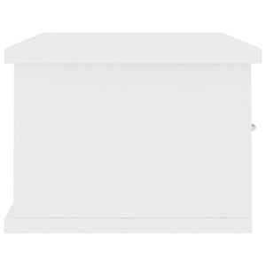 Galleria Design Wall-mounted Drawer Shelf White 60x26x18.5 cm Engineered Wood