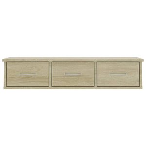 Galleria Design Wall-mounted Drawer Shelf Sonoma Oak 88x26x18.5 cm Engineered Wood