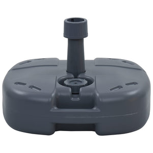 Galleria Design Portable Umbrella Base Grey Sand/Water Filled