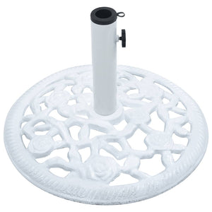 Galleria Design Umbrella Base White 12 kg 48 cm Cast Iron