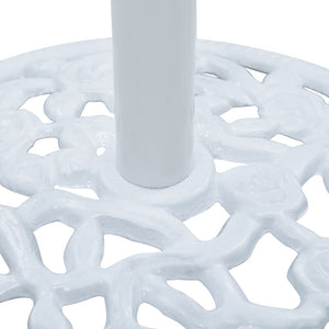 Galleria Design Umbrella Base White 12 kg 48 cm Cast Iron