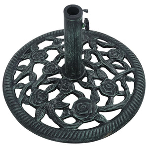 Galleria Design Umbrella Base Green 9 kg 40 cm Cast Iron