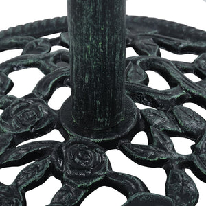 Galleria Design Umbrella Base Green 9 kg 40 cm Cast Iron