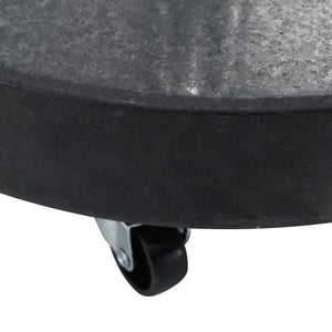 Galleria Design Parasol Base Granite 30 kg Round Black