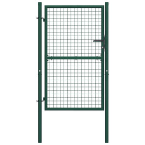 Galleria Design Fence Gate Steel 100x175 cm Green