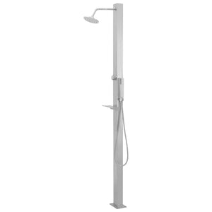 Galleria Design Outdoor Shower Stainless Steel Straight