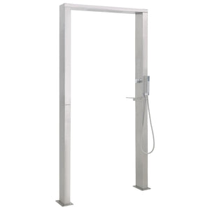 Galleria Design Outdoor Shower Stainless Steel Double Jets