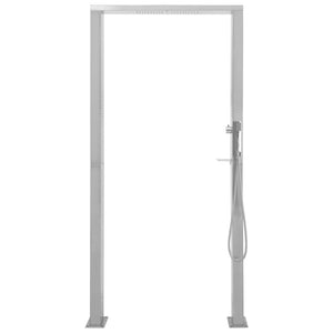 Galleria Design Outdoor Shower Stainless Steel Double Jets