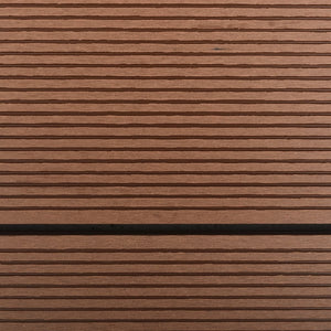 Galleria Design Outdoor Shower Tray WPC Stainless Steel 110x62 cm Brown