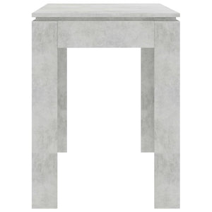 Galleria Design Dining Table Concrete Grey 120x60x76 cm Engineered Wood