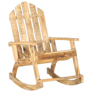 Galleria Design Garden Rocking Chair Solid Mango Wood
