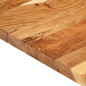 Galleria Design Bathroom Vanity Top Solid Acacia Wood 58x52x3.8 cm