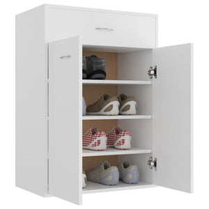 Galleria Design Shoe Cabinet White 60x35x84 cm Engineered Wood