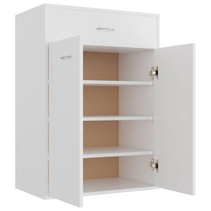 Galleria Design Shoe Cabinet White 60x35x84 cm Engineered Wood