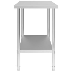 Galleria Design Kitchen Work Table 100x60x85 cm Stainless Steel