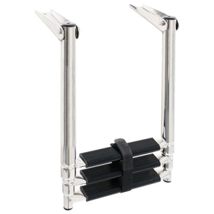 Galleria Design Folding Boarding Ladder 3-step Stainless Steel