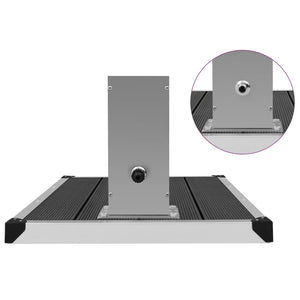 Galleria Design Outdoor Shower with Tray WPC Stainless Steel