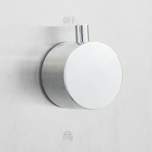 Galleria Design Outdoor Shower with Tray WPC Stainless Steel