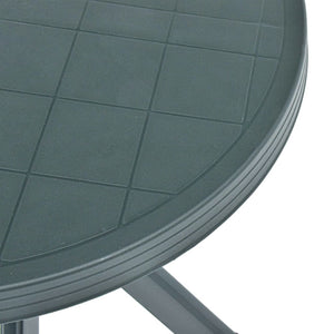 Galleria Design Bistro Table Green Ø70 cm Plastic