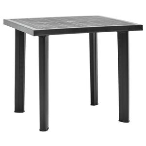 Galleria Design Garden Table Anthracite 80x75x72 cm Plastic