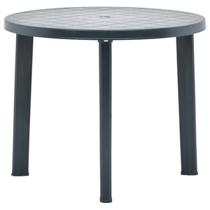 Galleria Design Garden Table Green 89 cm Plastic