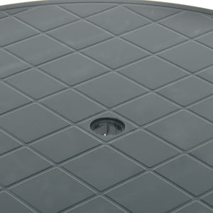 Galleria Design Garden Table Green 89 cm Plastic