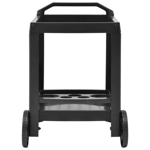 Galleria Design Beverage Cart Anthracite 69x53x72 cm Plastic