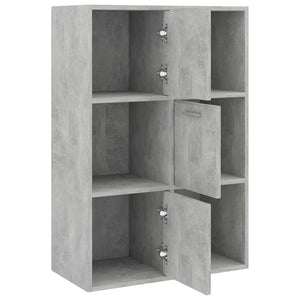 Galleria Design Storage Cabinet Concrete Grey 60x29.5x90 cm Engineered Wood